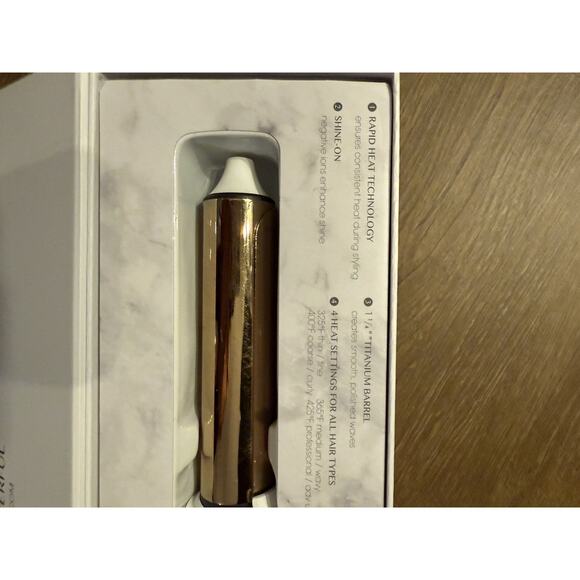 Kristin Ess Soft Wave 1 1/4” Curling Iron – Titanium Barrel | Used in Box - Picture 8 of 13